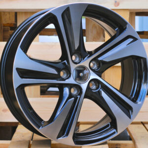 F5832_000000001867 R16x6.5 5X108 ET 40 65.1 F5832 Black Polished+Powder Coating (MBPC) For CITRO (R)
