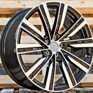 H3091F_000000001008 R22x9.5 5X120 ET 45 72.6 H3091F Black Polished (MB) For LAND (K8) (HYBRID FORGED)