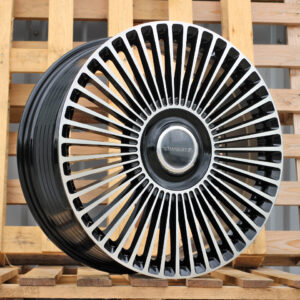 R20x8.5 6X139.7 ET 45 95.1 F3039 Black Polished (MB) For 4X4 (K3) (HYBRID FORGED)
