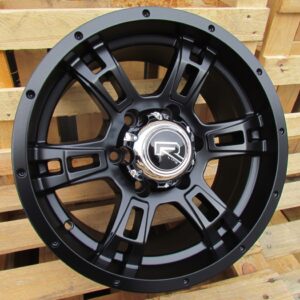 B5317_000000003652 R16x8 6X139.7 ET 0 110.5 B5317 Black Half Matt (BLHM) For 4X4 (R)
