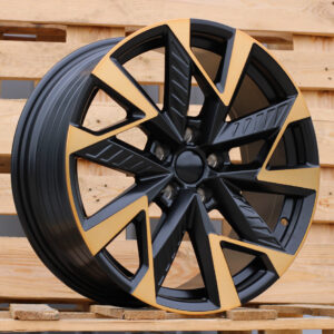 R19x8 5X112 ET 40 57.1 YF0443 Black Polished Half Matt Cooper (MBHMC) For CUPRA (P1+P2+K7) (HYBRID FORGED)