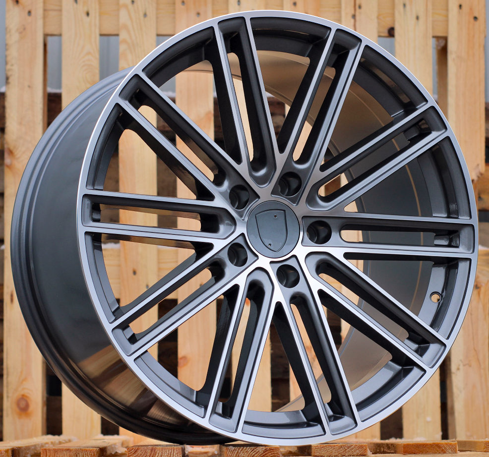 R21x11.5 5X130 ET 60 71.6 B1271 Grey Polished (MG) For PORCH (P) (Rear+Front)
