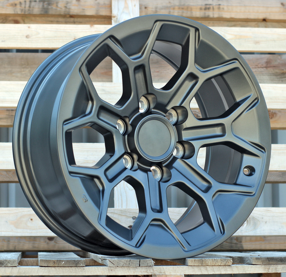 R17x8 6X139.7 ET 5 106.1 Y1203 (H3015F) Gun Metal Matt (GMM) For TOYOT (K7) (HYBRID FORGED)
