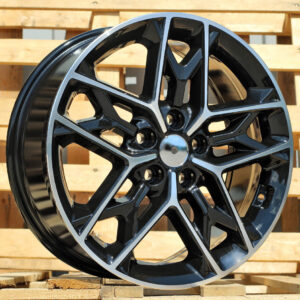 R18x7.5 5X114.3 ET 48 67.1 B5567 Black Polished (MB) For KIA (R)