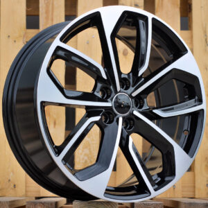 R19x8 5X112 ET 49 57.1 3S5979 Black Polished (MB) For AUD (K4) (HYBRID FORGED New Model)