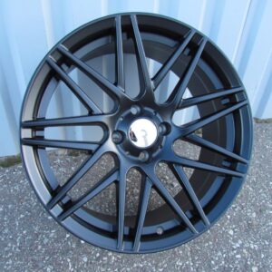 R17x7.5 3X112 ET 25 57.1 HX013 (E269177503S) Black Half Matt (BLHM) For SMART (R+Z6+P2) (Rear)