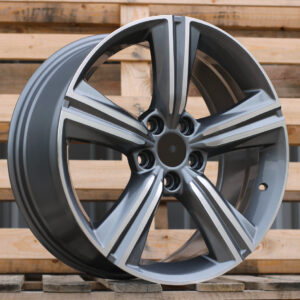 FBX361_000000010277 R18x8 5X114.3 ET 50 64.1 FBX361 Grey Polished (MG) For HOND (P2) (HYBRID FORGED)