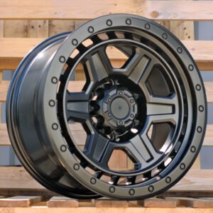JT185_000000004049 R17x9 6X139.7 ET 0 110.1 JT185 Black Matt (BM) For 4X4 (K3)