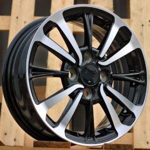 I0360_000000002188 R14x5.5 4X100 ET 40 54.1 I0360 Black Polished (MB) For TOYOT (K7)