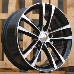 R17x8 5X120 ET 34 72.6 B5229 Black Polished (MB) For BMW (P2)