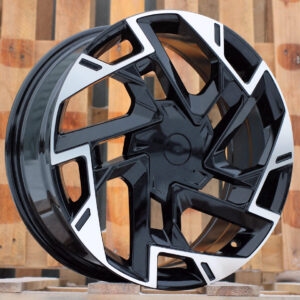 R19x7.5 5X114.3 ET 51 67.1 B1927 (BK1223) Black Polished (MB) For KIA (P+Z4) (HYBRID FORGED NEW Model SPORTAGE)