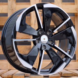I5579_000000000479 R18x8 5X112 ET 45 57.1 I5579 Black Polished (MB) For SKODA (K7)