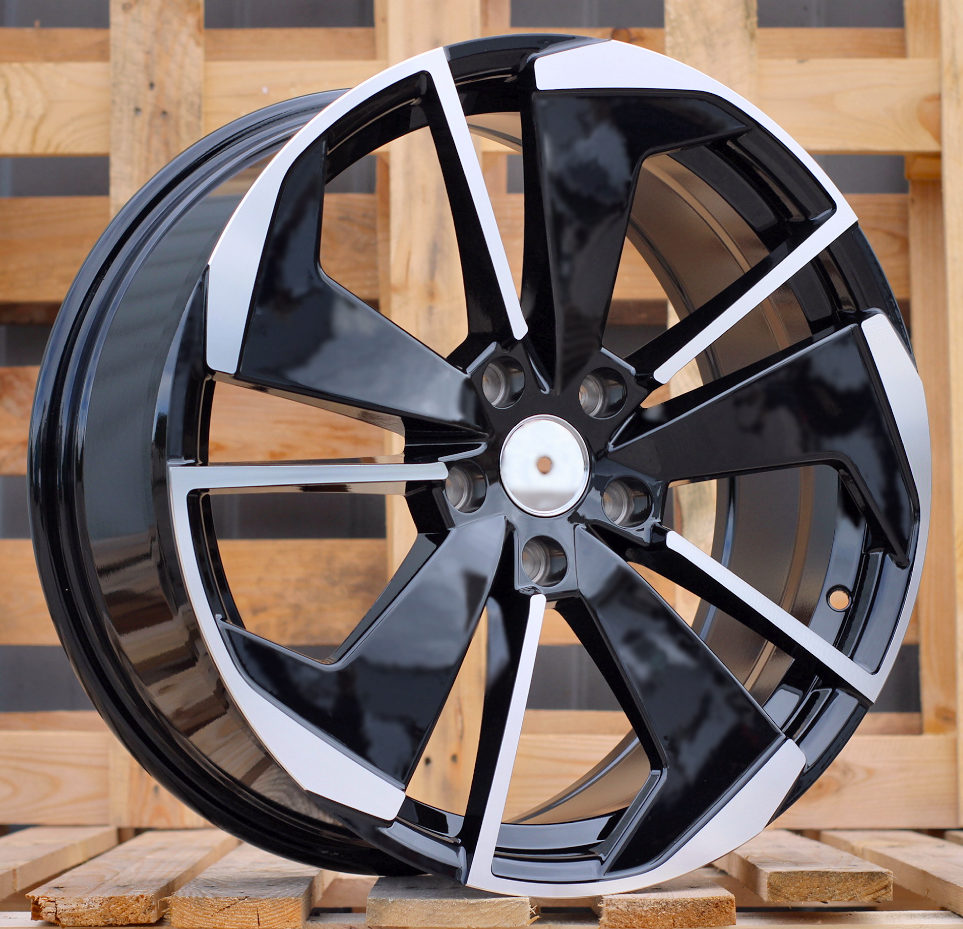 R18x8 5X112 ET 45 57.1 I5579 Black Polished (MB) For SKODA (K7)