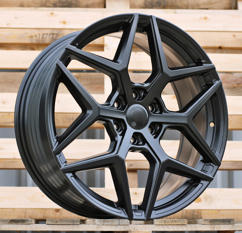 R20x8 6X120 ET 48 74.6 HF6120 Satin Black (SB) For FORD (P2) (HYBRID FORGED 1050KG)