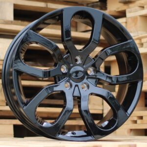 XF594_000000003123 R18x8 5X108 ET 45 63.6 XF594 (LU1687) Black (BL) For LAND (P1)