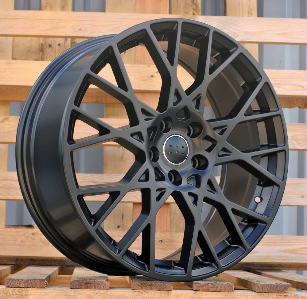 R18x8 5X112 ET 40 66.5 3S1293 (8384) Black Half Matt (BLHM) For AUD (Z6)