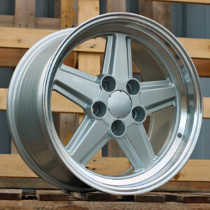 FD5938_000000008657 R17x9 5X112 ET 24 66.6 FD5938 Silver+Polished Lip (SP) For MER (P) (Rear+Front)