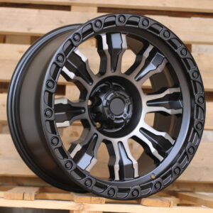 R17x9 6X139.7 ET 0 110.1 FBX087 Black Polished Matt (MBM) For 4X4 (K3) (HYBRID FORGED Bronze)