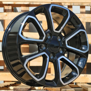 R18x8 5X127 ET 50 71.5 I5319 Black Polished (MB) For JEEP (M)