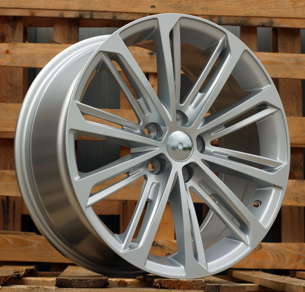 R19x8 5X112 ET 44 57.1 LU980 (BK5936) Silver Shining (SS) For VW (K4)