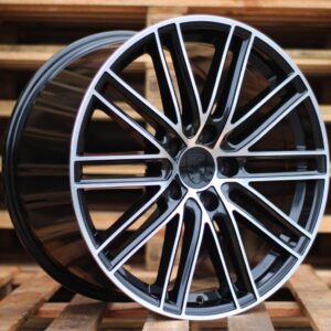 B1274_000000004288 R21x10 5X112 ET 19 66.5 B1274 (BK5494) Black Polished (MB) For PORCH (K4) (Rear+Front)