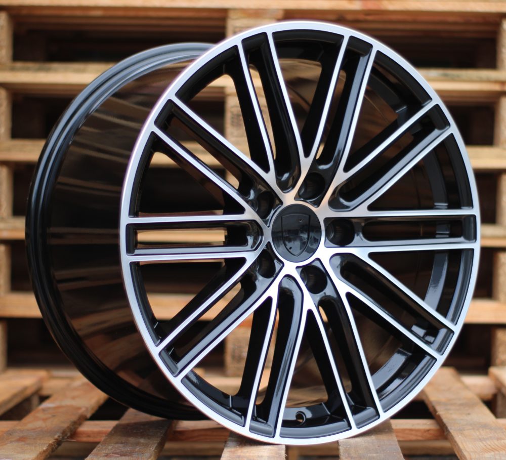 R21x10 5X112 ET 19 66.5 B1274 (BK5494) Black Polished (MB) For PORCH (K4) (Rear+Front)