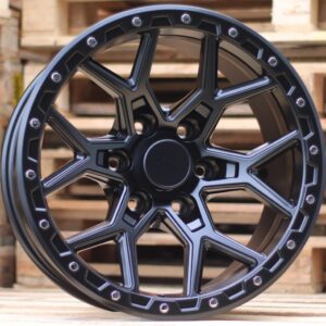 B1536_000000000743 R17x9 6X139.7 ET M12 110.1 B1536 Black Half Matt (BLHM) For 4X4 (M)