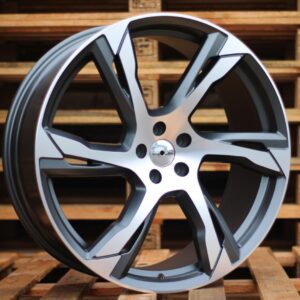 B1175_000000004731 R21x9 5X108 ET 38.5 63.4 B1175 Grey Polished (MG) For VOLVO (Z2)