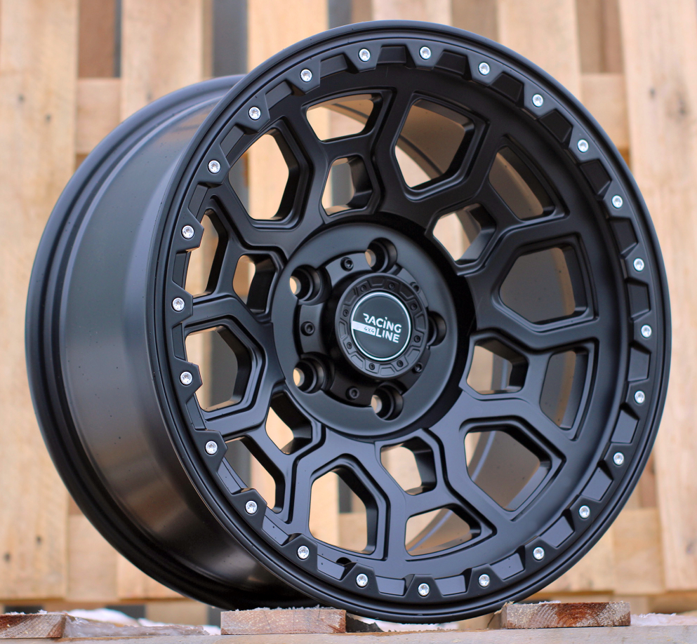 R17x9 5X127 ET M6 78.1 B1105 Black Half Matt (BLHM) For 4X4 (P)
