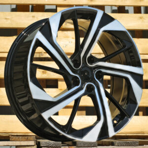 D1981_000000006144 R19x7.5 5X114.3 ET 45 66.1 D1981 Black Polished (MB) For NISS (Z2+Z4+Z1) (Qashqai NEW Model)