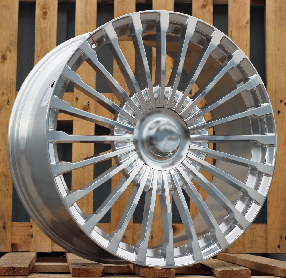 R22x10 5X112 ET 42 66.6 CTRGW618 (FB0266J) Full Polished (FPL) For MER (K7) (FORGED (Rear+Front))