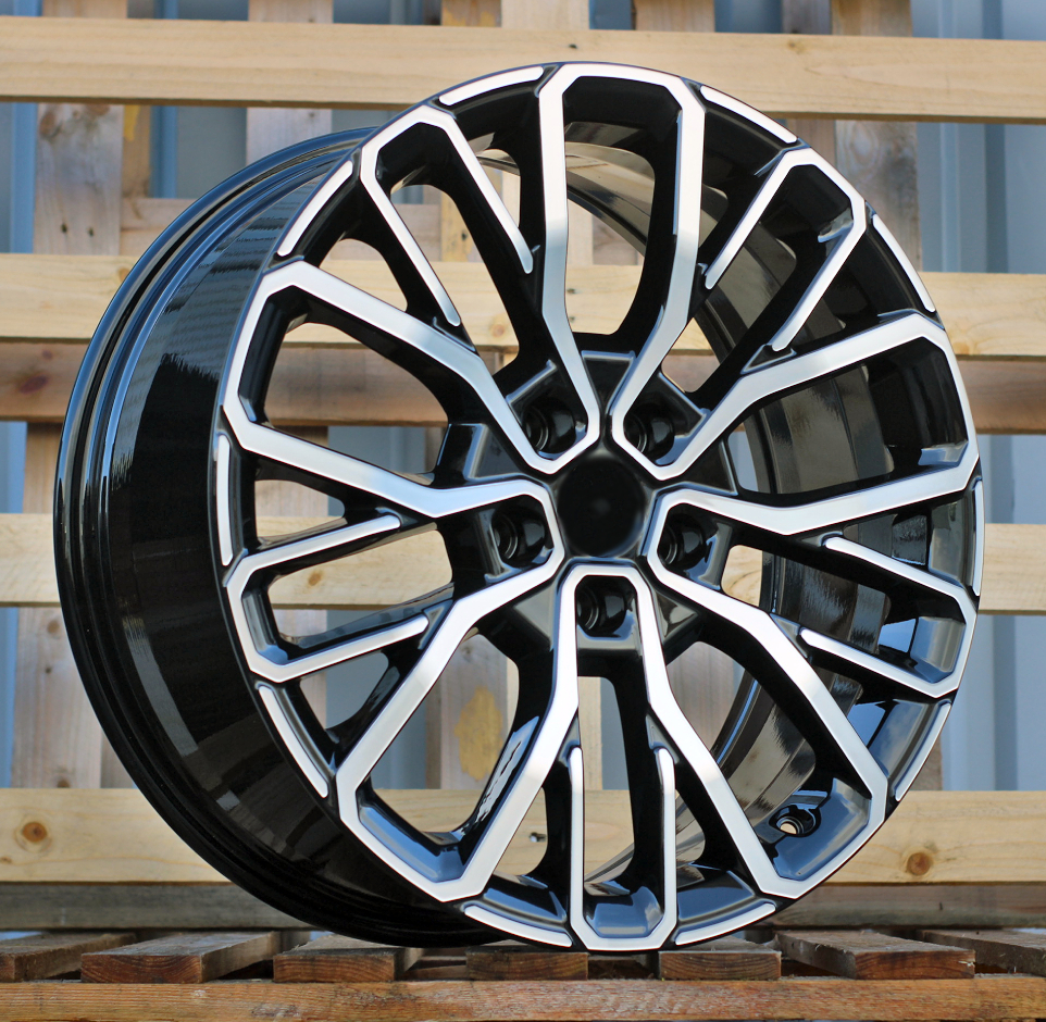 R21x9 5X127 ET 50 71.5 A1448 Black Polished (MB) For JEEP (P)