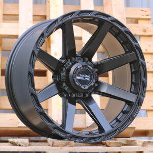 R20x10 8X165.1 ET M18 125.2 A8917 Black Half Matt (BLHM) For 4X4 (P)