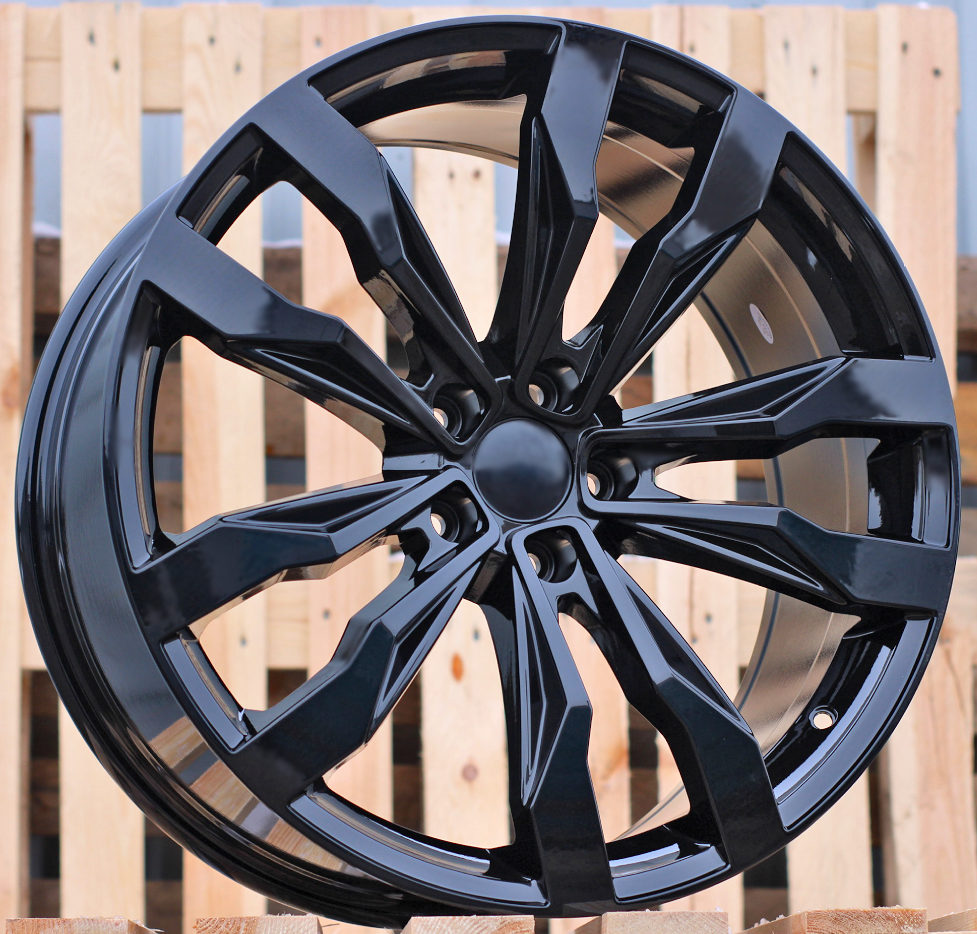 R21x9 5X112 ET 31 66.6 B5333 (IN5389) Black (BL) For VW (Z5+P2) (New TOUAREG)