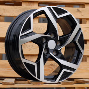 YF5700_000000007433 R17x7 5X114.3 ET 43.5 67.1 YF5700 Black Polished (MB) For KIA (K8+Z5) (HYBRID FORGED New Model)