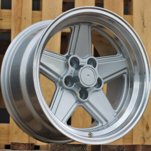 R16x9 5X112 ET 12 66.6 B1794 Silver+Polished Lip (SP) For MER (Z2) (Rear+Front)