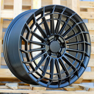 R18x8 5X112 ET 40 66.6 FBX162 (YF0359) Black Half Matt (BLHM) For MER (Z6+M) (HYBRID FORGED Rear+Front)