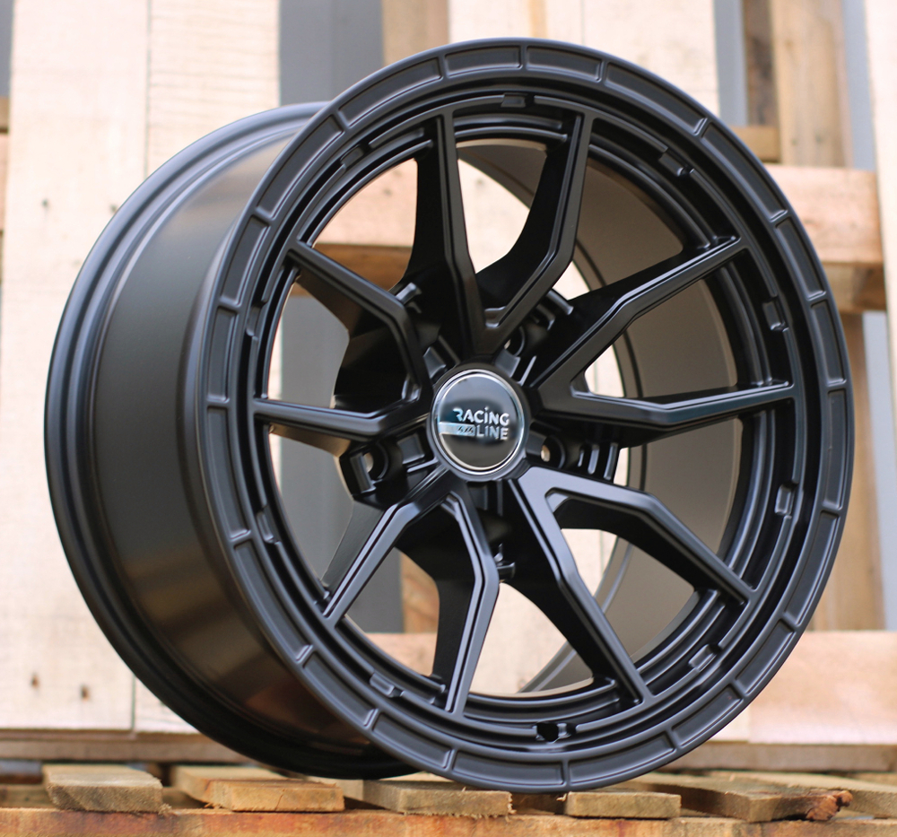 R17x9 5X139.7 ET M6 78.1 B1037 Black Half Matt (BLHM) For 4X4 (K4)