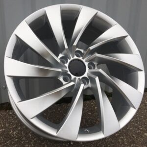 B5083_000000000043 R17x7.5 5X112 ET 42 57.1 B5083 Silver Shining (SS) For VW (L2+K2)