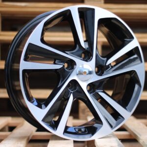 R15x6 5X114.3 ET 40 67.1 B5210 (IN5258) Black Polished (MB) For HYUND (Z6)
