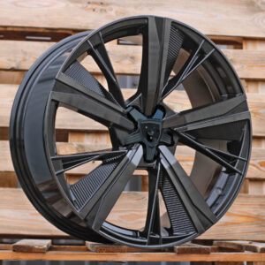 R19x8 5X108 ET 40 65.1 D1918 Black+Tinted Face (BLTF) For PEUG (Z2)