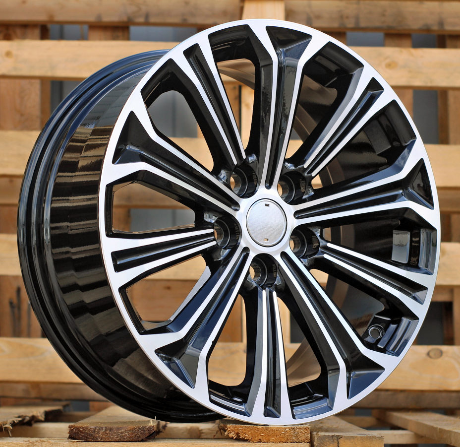 R15x6 5X100 ET 40 54.1 B5845 (IN1091) Black Polished (MB) For TOYOT (A+Z6)