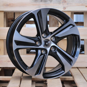 R16x6.5 4X108 ET 25 65.1 F5832 Black Polished+Powder Coating (MBPC) For CITRO (D5)
