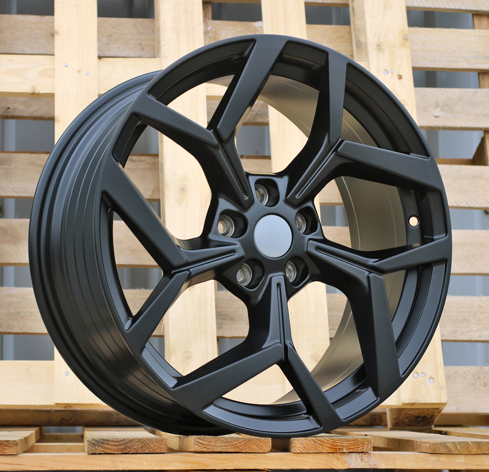 R18x8 5X108 ET 47.5 63.4 YF5729 Black Half Matt (BLHM) For FORD (Z5) (HYBRID FORGED)
