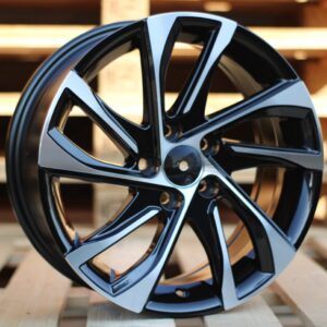 B1514_000000005392 R15x6.5 5X98 ET 39 58.1 B1514 (B5760) Black Polished (MB) For FIAT (R+L4)