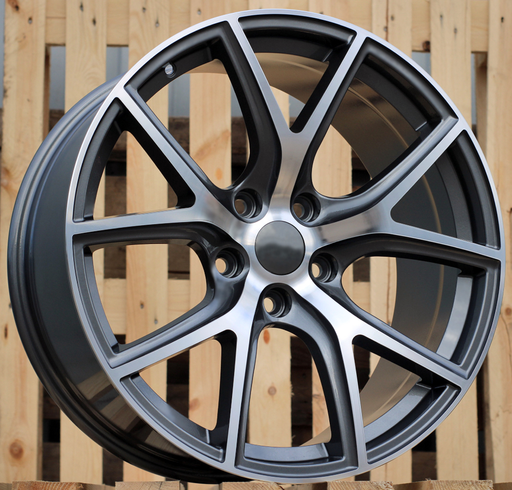 R20x9 5X127 ET 38 71.5 B5315 (IN5337) Grey Polished (MG) For JEEP (K8)