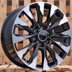 R20x8.5 5X150 ET 50 110.5 B1734 Black Polished (MB) For 4X4 (K3)