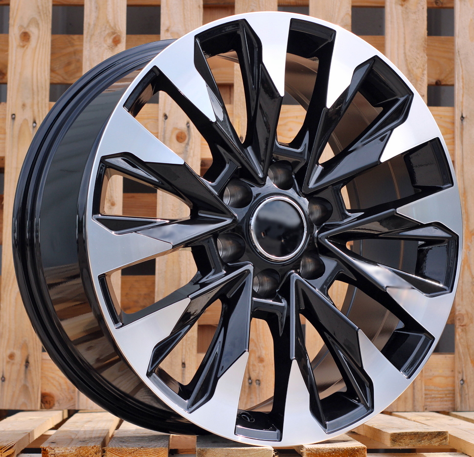 R20x8.5 5X150 ET 50 110.5 B1734 Black Polished (MB) For 4X4 (K3)