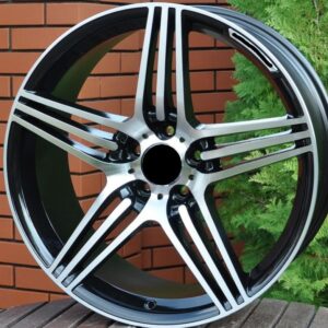 R16x7.5 5X112 ET 35 66.6 DW202 (BK146) Black Polished (MB) For MER (R) ((AKC 65 Eur))