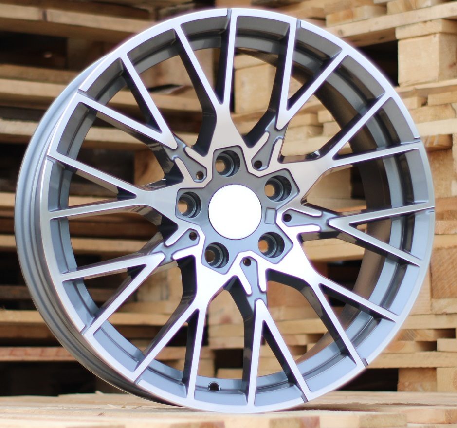 R18x8 5X120 ET 40 72.6 A5479 (BK5441) Grey Polished (MG) For BMW (P) ())